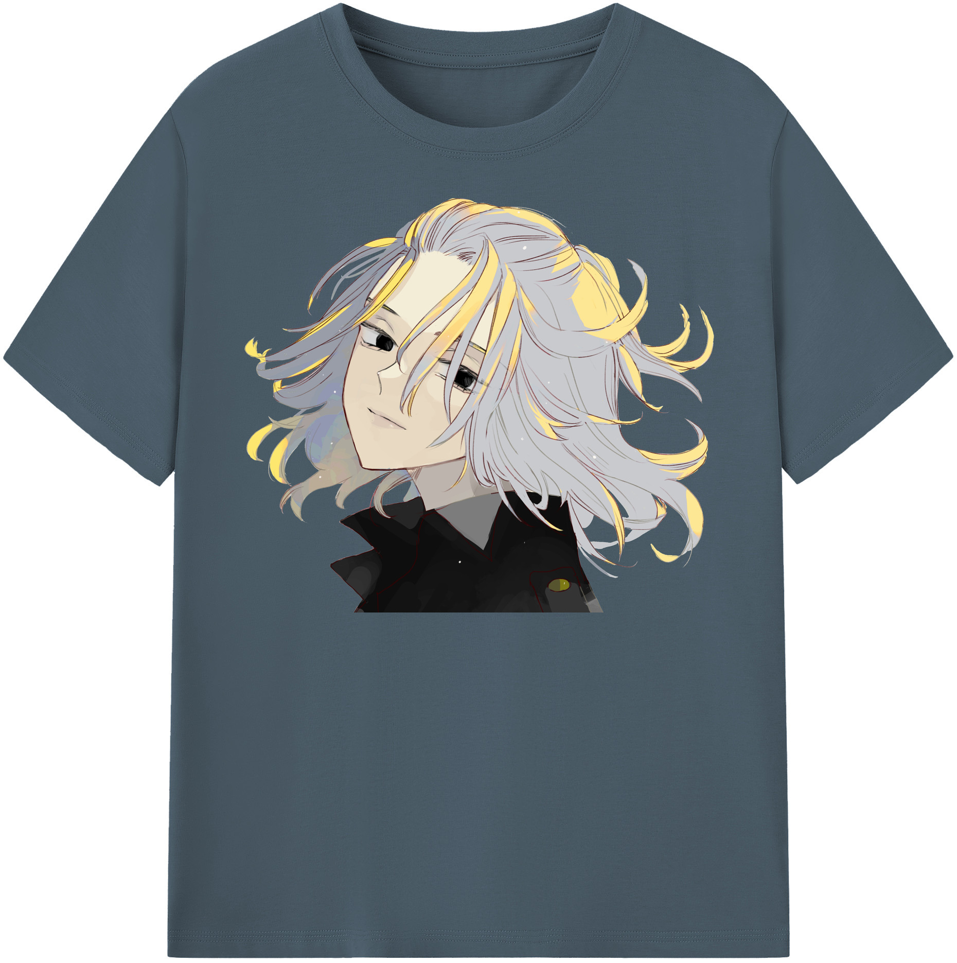 （画像用） 東京リベンジャーズ Tokyo Revengers 綿100％半袖Tシャツ（フロントプリント）